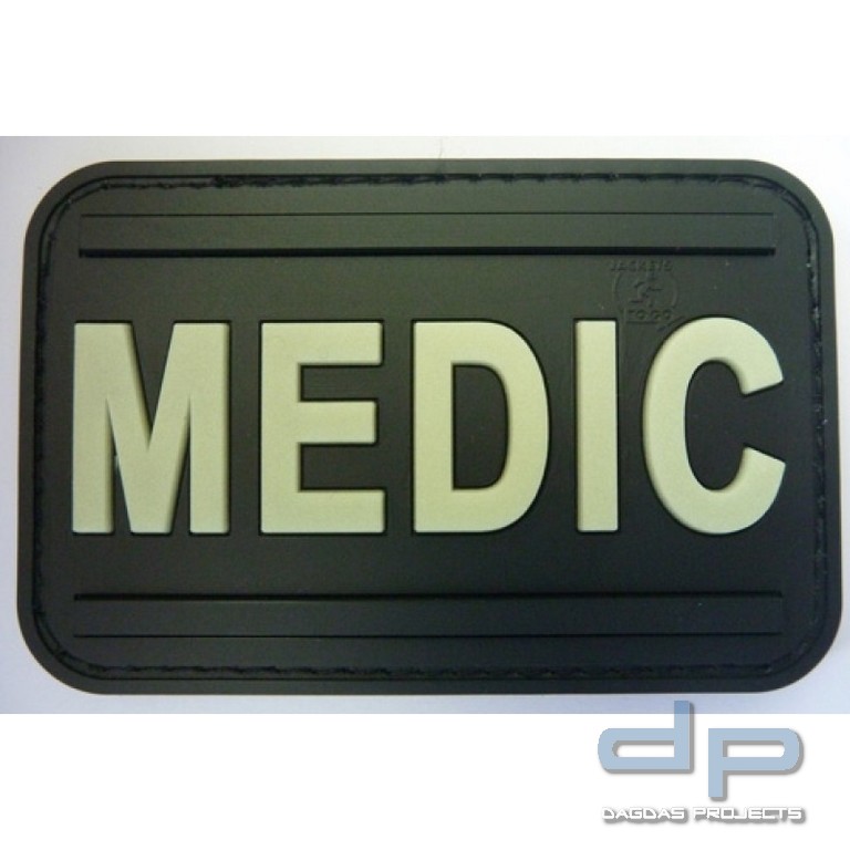 Rubber Patch MEDIC - Nachtleuchtend