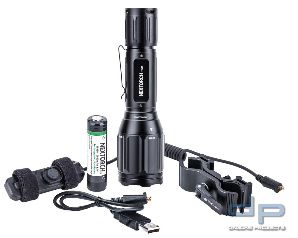 NEXTORCH T5G TASCHENLAMPE DUAL-LED WEISS/GRÜN