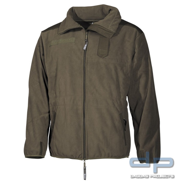 Fleece-Jacke, "Alpin", oliv
