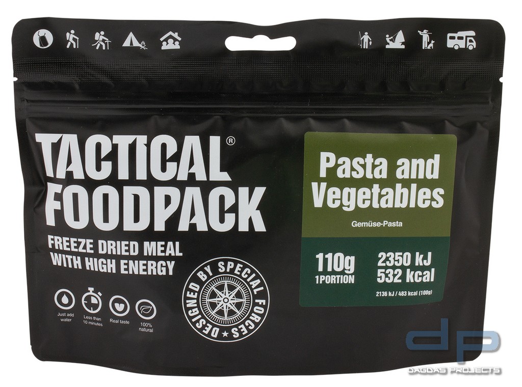 TACTICAL FOODPACK - GEMÜSE PASTA