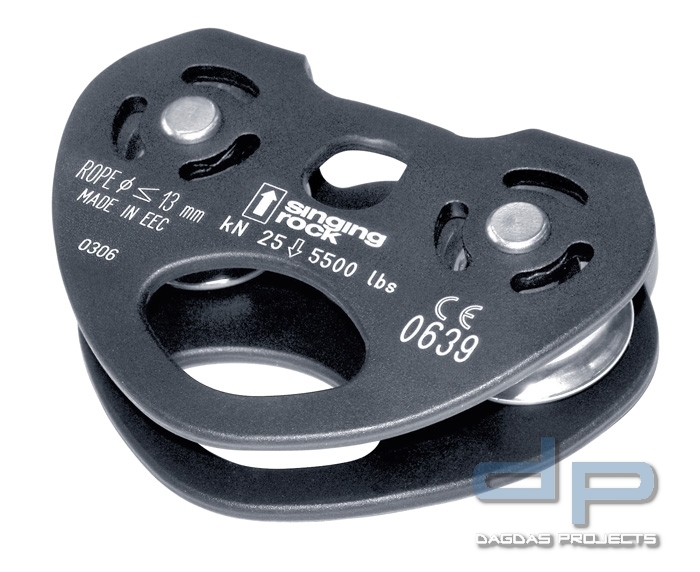 Black Line Umlenkrolle Tandem 25 kn
