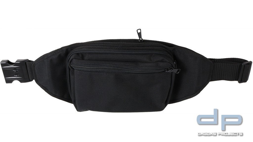 AKAH Spezial-Bauchtasche mit Zahlenschloss Schwarz verschiedene Varianten ohne Waffenholster