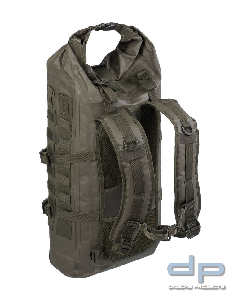 TACTICAL BACKPACK SEALS DRY-BAG OLIV