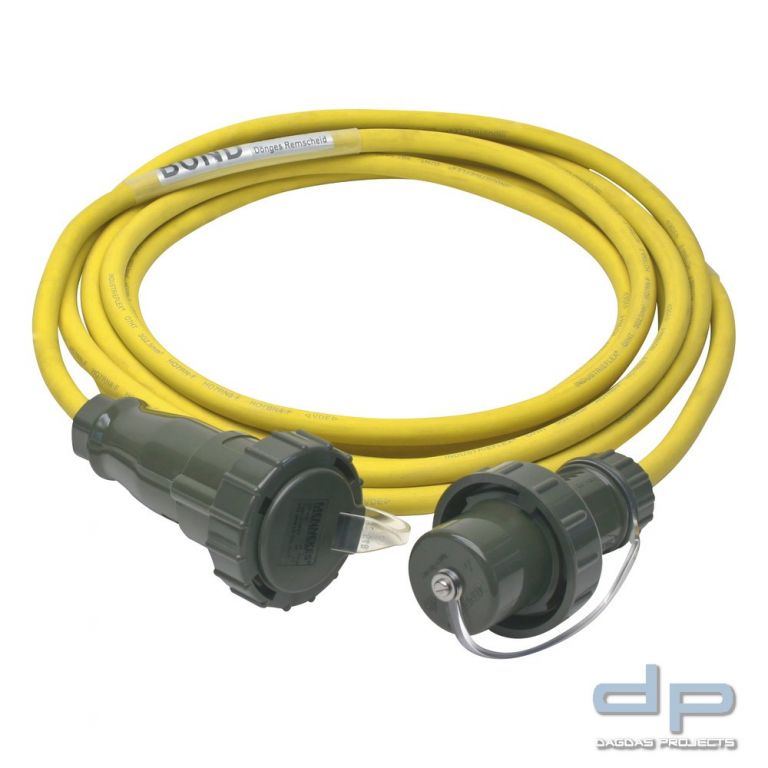 Verlängerungsleitung THW 230V/16A, 3G2.5, 10 m