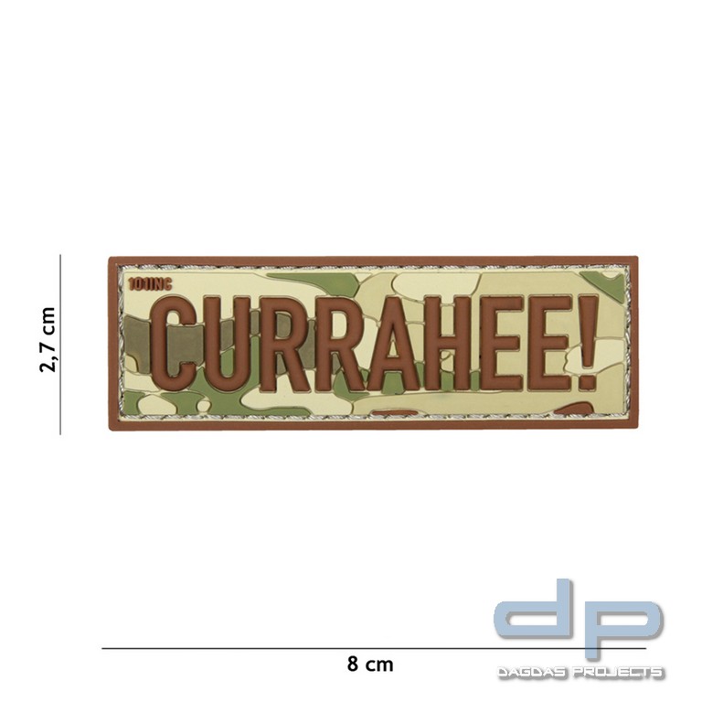 Emblem 3D PVC Currahee! Multi