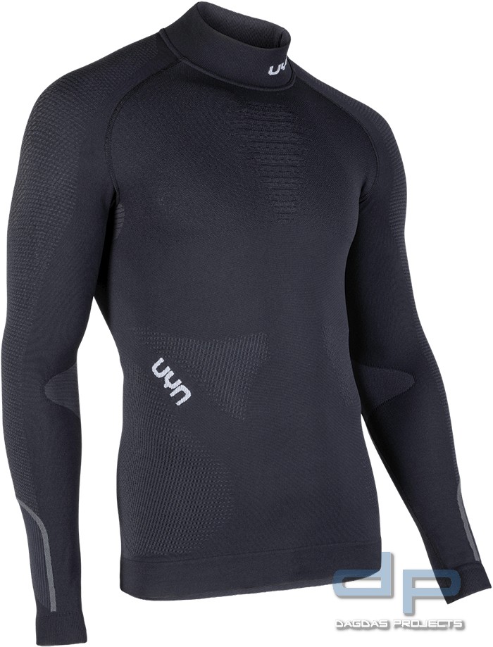 UYN AMBITYON Turtle Neck Shirt in schwarz