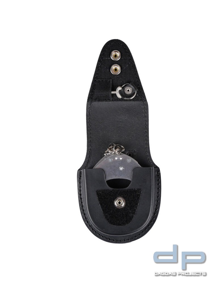 COP® 8409 geschl. Handfesselholster für Handfesseln mit Kette & Gelenk, Leder