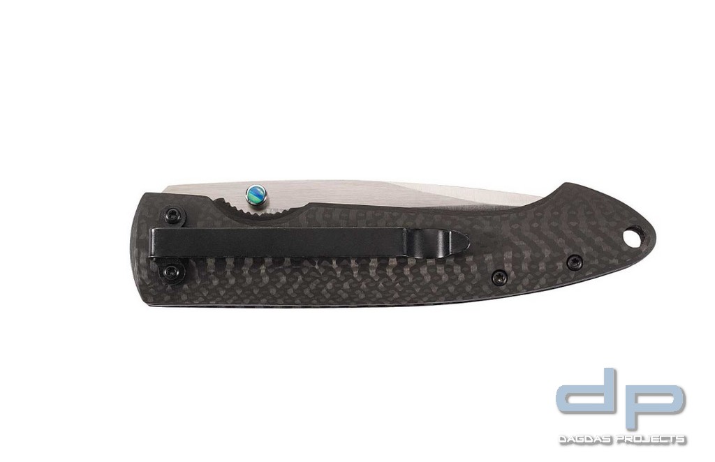 Einhandmesser mit Opaleinlagen