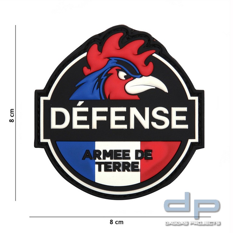 Emblem 3D PVC Defense Armee de Terre