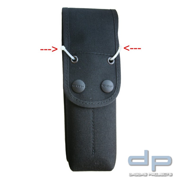 DoppelMagtasche COP® 9436B MP5, Druckknopfverschluss