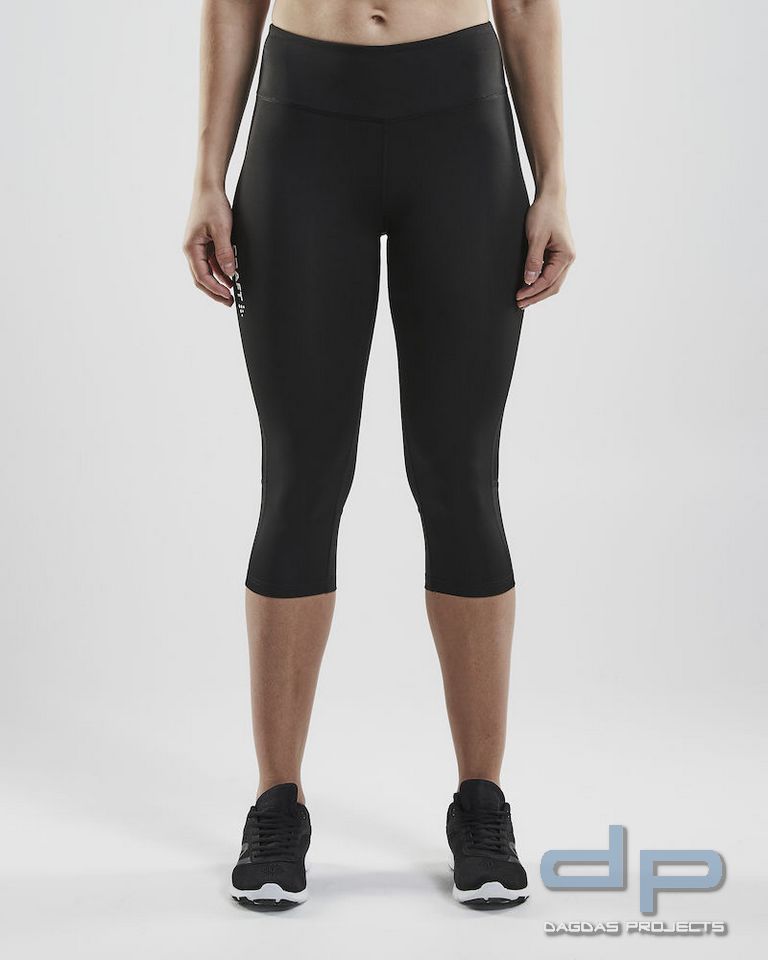 Craft Rush Capri für Damen in Schwarz  und Navy