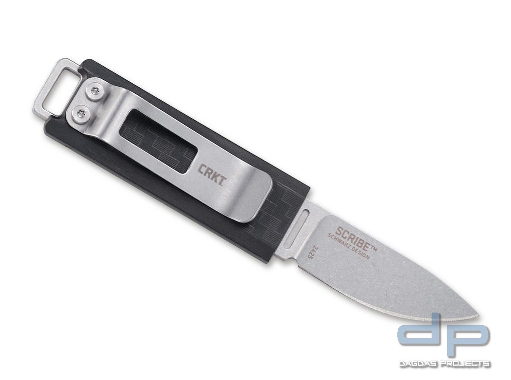 CRKT Einsatzmesser Scribe Black