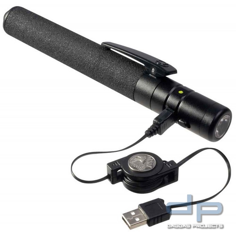 Schlagstock „FUSION BATON“ mit integrierter Lampe Stahl 16 " (41 cm)