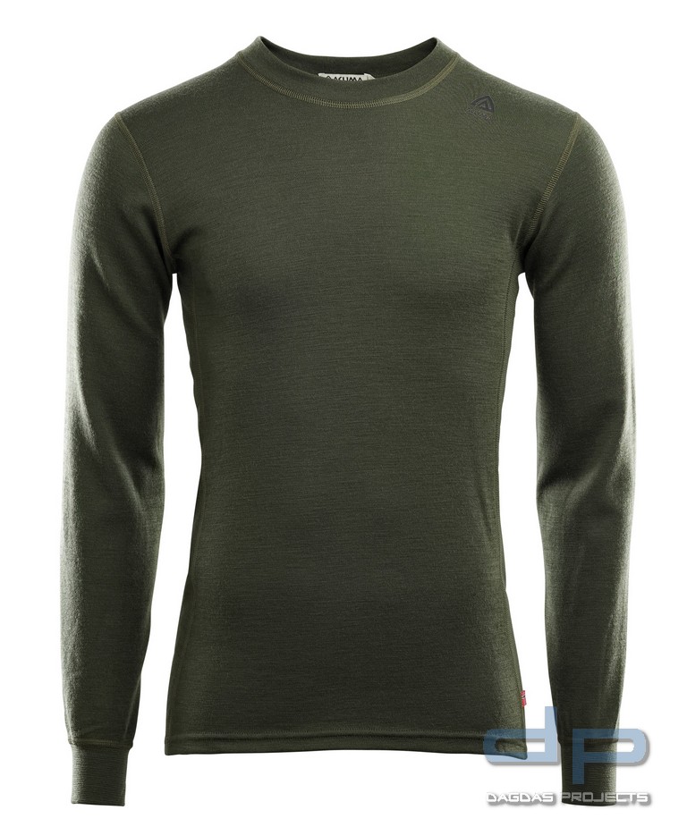 ACLIMA WARMWOOL CREW NECK LANGARMSHIRT