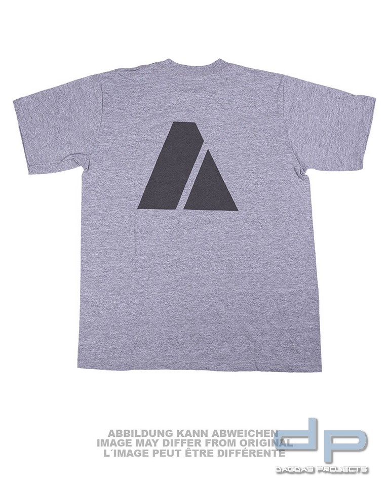 US GI T-SHIRT SOFFE® ′ARMY′ SORT.S-XL GRAU NEUW.