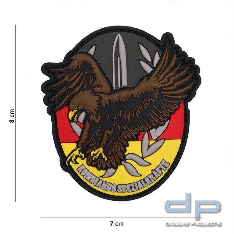 Emblem 3D PVC Kommando Spezial Kräfte
