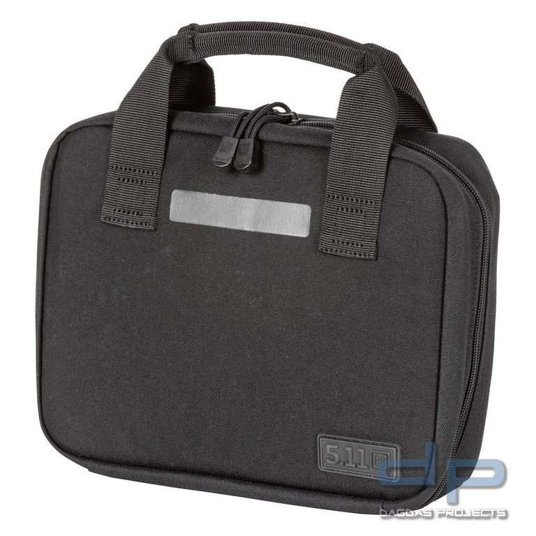 5.11 Double Pistol Case in Schwarz