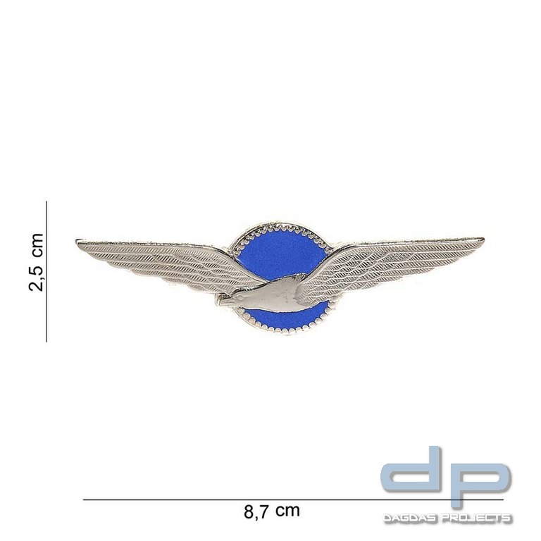 Emblem Metall KLU blau