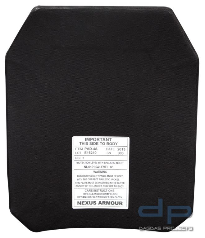 NEXUS Plate Level 4 Double Curve Front/Rear