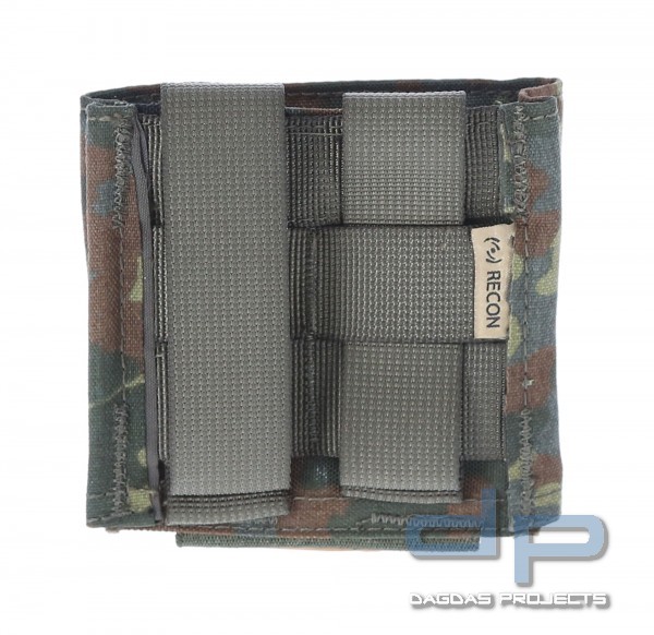 RECON MAGAZINTASCHE G36 MIT HALTEKLAMMER FLECKTARN