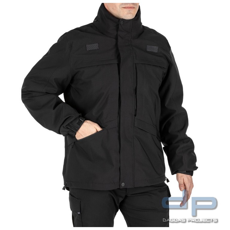 5.11 TACTICAL 3-IN-1 PARKA 2.0 in versch. Farben mit Wunschtext auf Brust und Rücken oder Panel