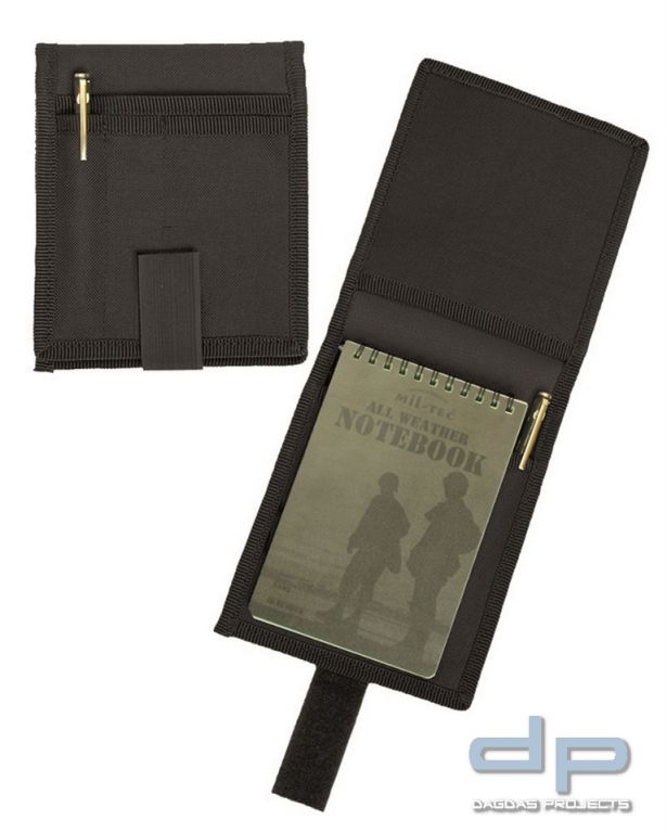 BW MELDEBLOCKTASCHE SCHWARZ 10 Stück