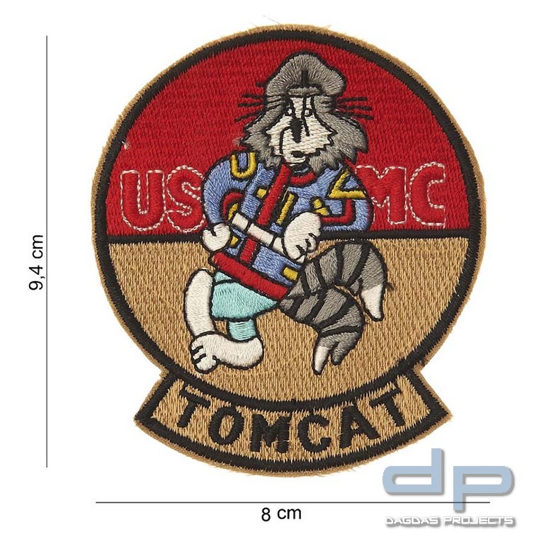 Emblem Stoff Tomcat USMC