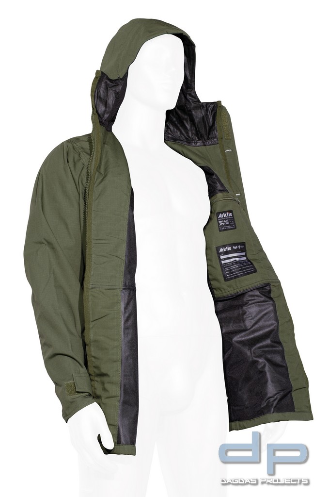 ARKTIS WATERPROOF COMBAT SMOCK in Oliv, Größe: XL