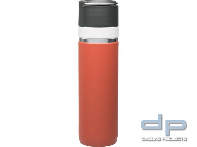 Stanley GO SERIES VACUUM BOTTLE, rot helle CERAMIVAC-Beschichtung, Verschluß mit Tragering