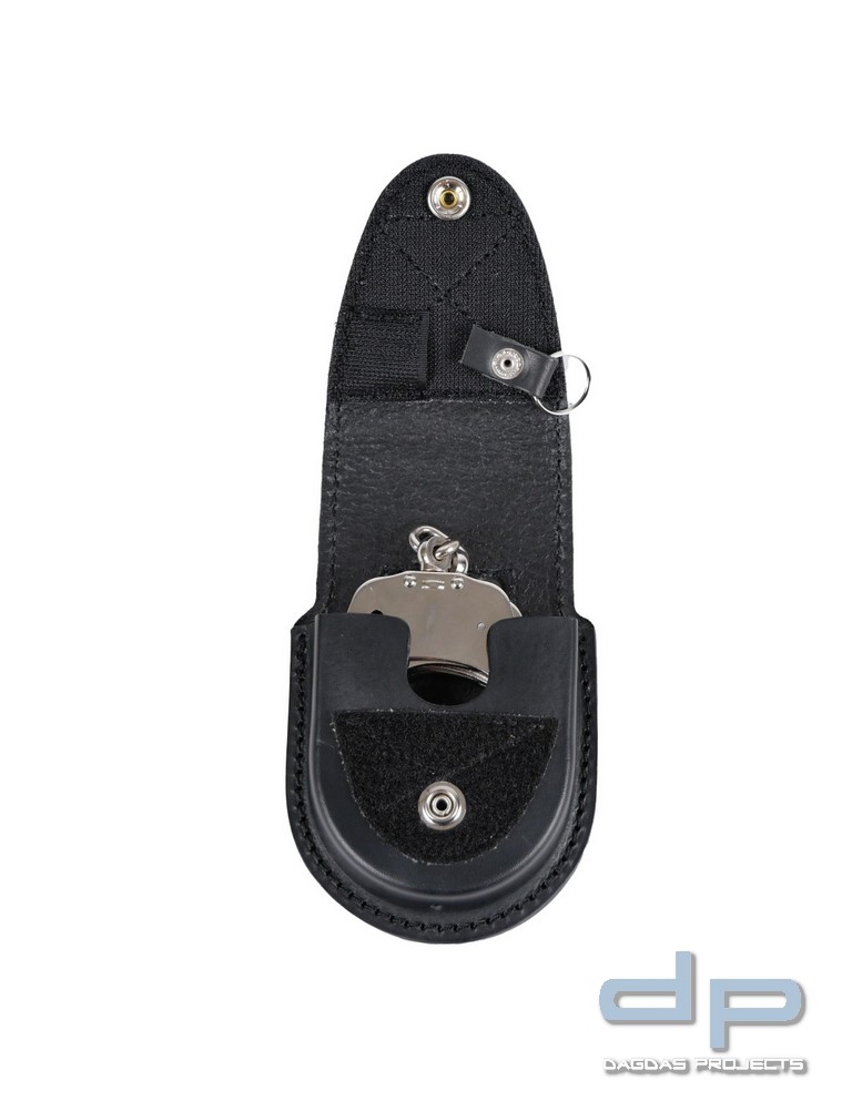 COP® 8404 Gr. XL, geschl. Handfesseltasche, Druckknopfverschluss m. Klett, Leder