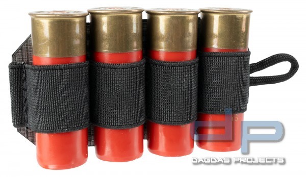 BLACKFOLIUM HYBRID MAG POUCH - 12GA. X 4 MUNITION SCHROTFLINTE TRAGESYSTEM IN VERSCHIEDENEN FARBEN