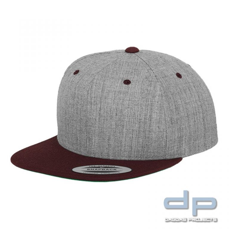 Classic Snapback 2-Tone Cap verschiedene Farben