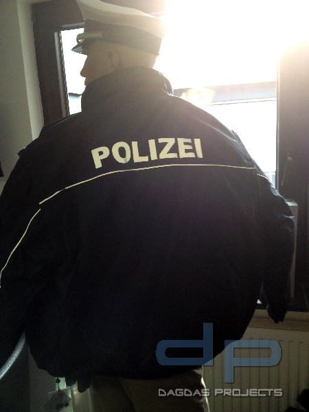 Wunschtext 2in1 Behörden Jacke im Piloten-Look