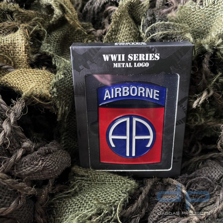 Metall logo 82nd Airborne Division