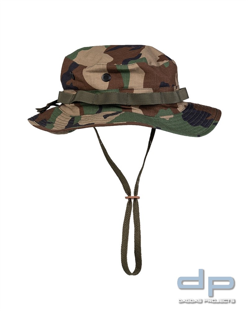 US GI DSCHUNGELHUT ′ONE SIZE′ WOODLAND VPE 3