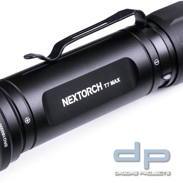 NEXTORCH T7 MAX SET Jagdtaschenlampe - Jagdlampe mit 1.100 Meter Leuchtweite