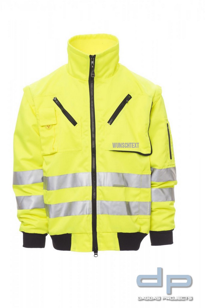 Payper Behörden Warnschutz Softshelljacke "STREET" in verschiedenen Farben mit Aufdruck nach Wunsch