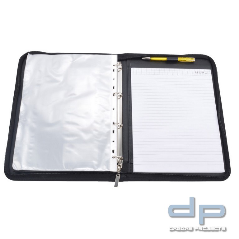 COP® 21907 Dokumentenmappe inkl. Schreibblock und 10 Klarsichtfolien