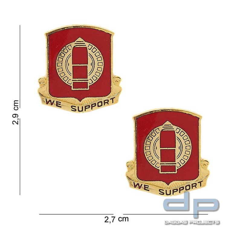 Emblem Metall We support Set