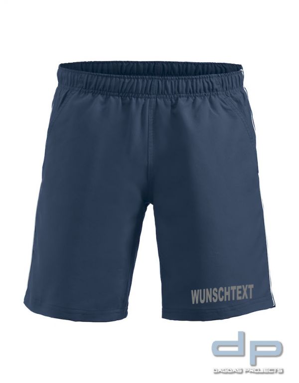 Behörden Sportshort mit Aufdruck nach Wunsch