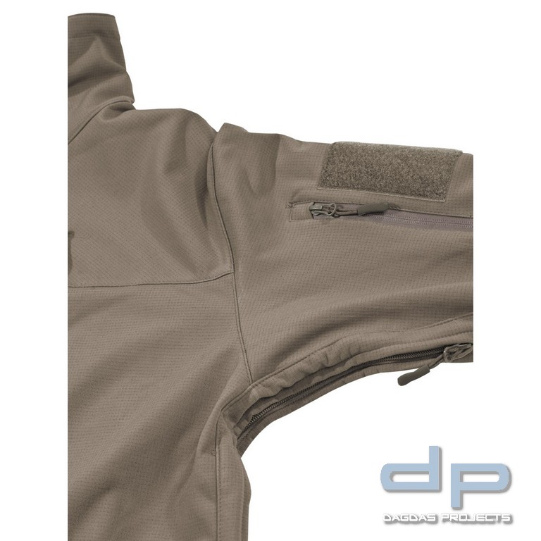 Soft Shell Jacke, "High Defence", oliv