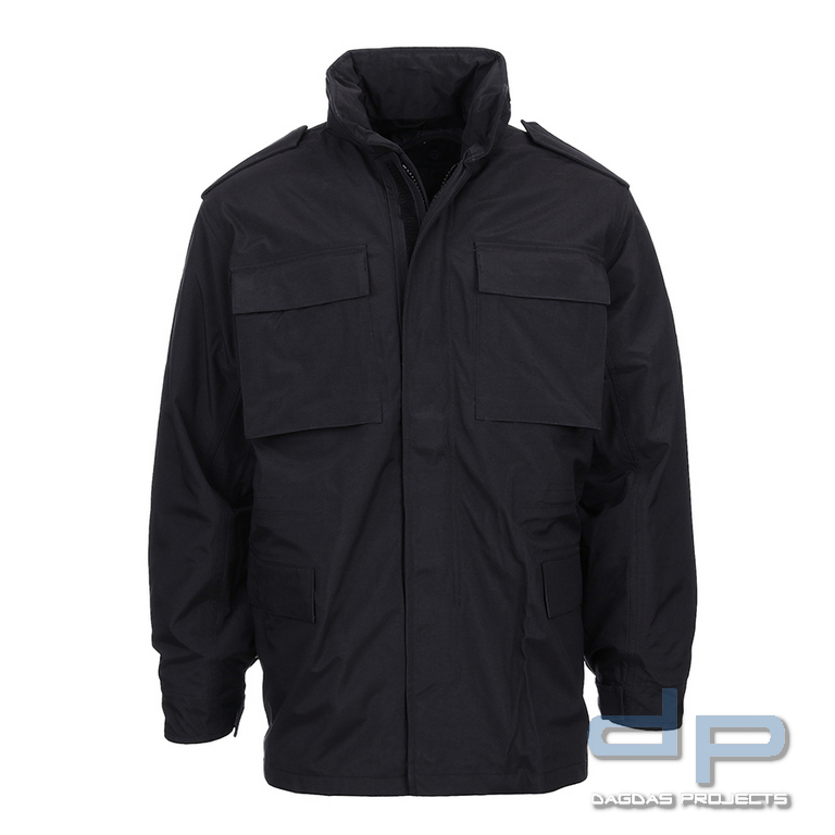 Security Jacke schwarz
