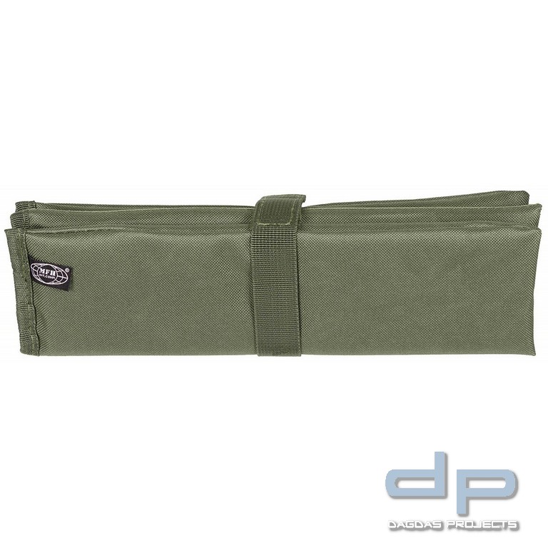 Sitzkissen, faltbar, oliv