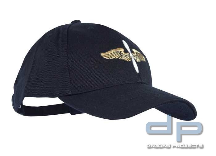 Baseball Cap Schwarz Airforce Propeller
