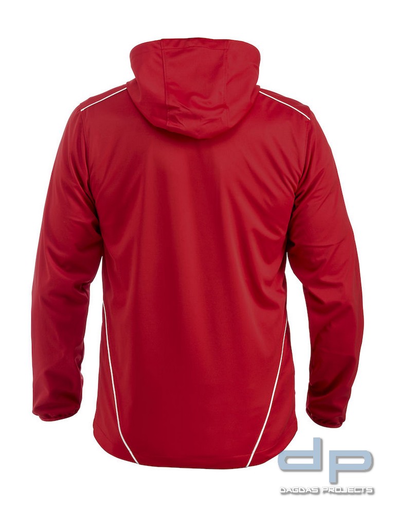 Behörden Softshelljacke Rot Größe: S