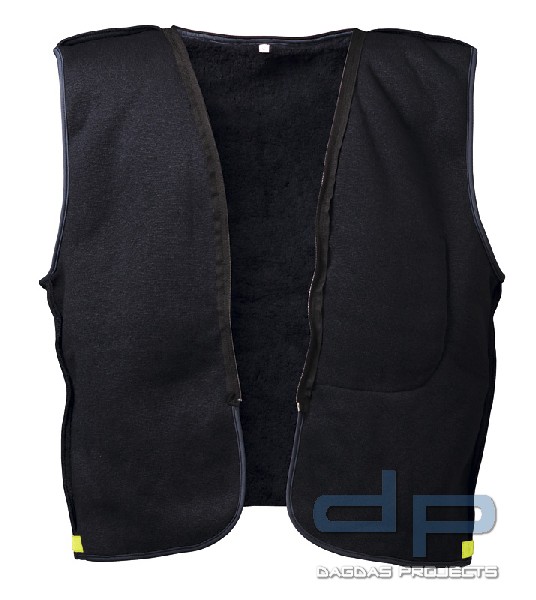 Warnschutz-Pilotjacke Wunschbeschriftung möglich in Gelb/Marine