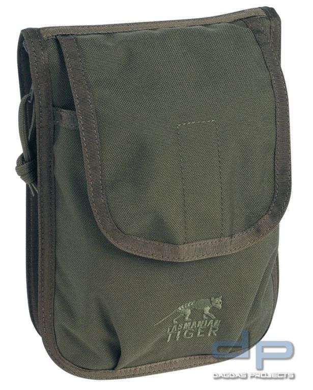 Tasmanian Tiger Note Book Pocket Oliv