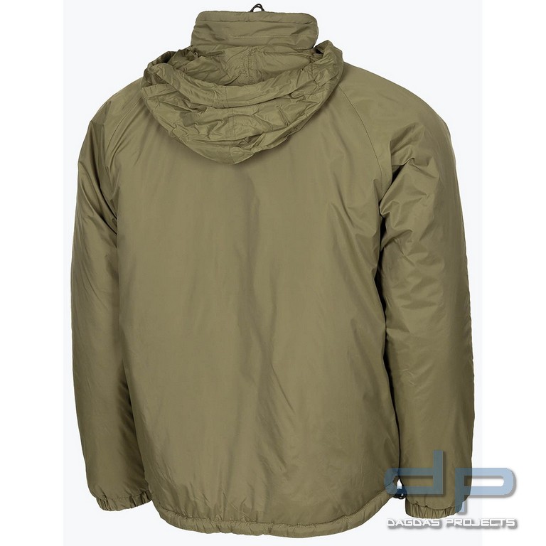 Brit. Thermojacke, oliv, große Größen