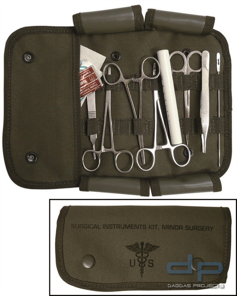US SURGICAL SET 12-TLG.