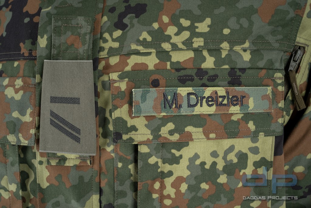 BW LEO KÖHLER EINSATZKAMPFJACKE KBS LANG FLECKTARN